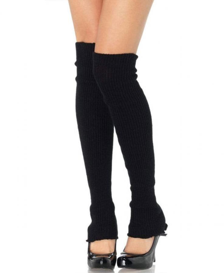 3913 Leg Avenue, Extra long ribbed knit leg warmers