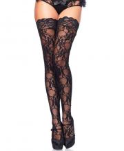 9985 Leg Avenue floral lace thigh highs